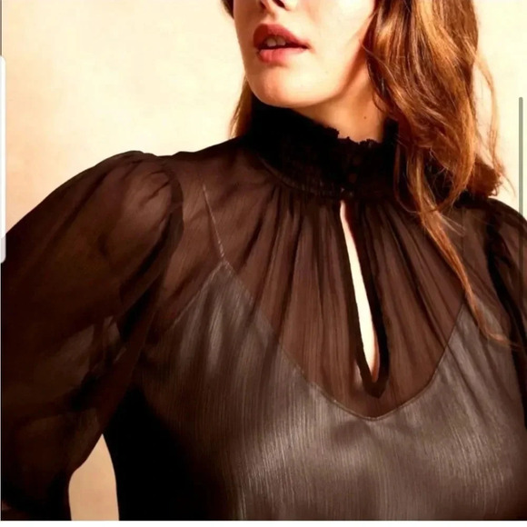 Banana Republic Smoked Neck Top - Picture 5 of 12